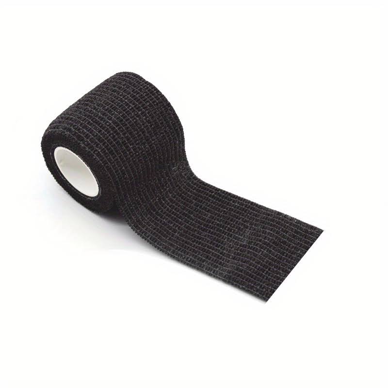 24x Black Cohesive Bandages "Grip Tape" 5CM X 4.5M