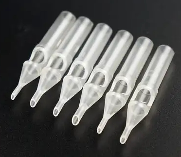 Clear Disposable Plastic Tips 50PCS Round