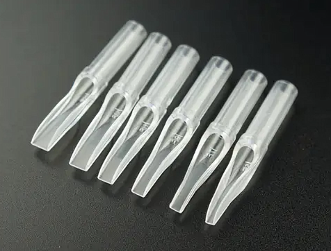 Clear Disposable Plastic Tips 50PCS Open Mag