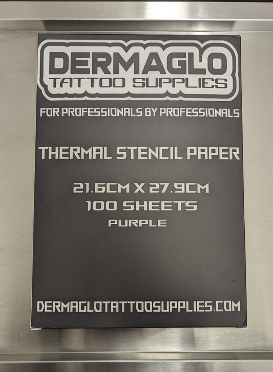 Dermaglo Thermal Stencil Paper 100 Sheets Purple