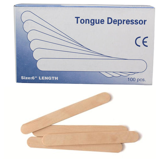 Wooden Tongue Depressor 100pcs